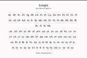 Lougra - Modern Branding Font, a Sans Serif Font by creativemedialab (Thumbnail 9 of 12)