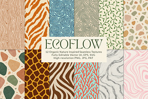 Organic Natural Seamless Patterns