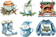 Cozy Winter Wonderland Collection, an Illustration by Designking (Thumbnail 2 of 4)