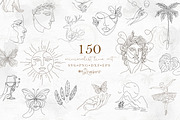 Minimalist Line Art Boho doodles 149, an Illustration by Drawberx (Thumbnail 1 of 16)