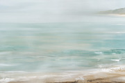 Abstract painting depicting a serene ocean seascape with hints o, a Photo by Studio ANNA (Thumbnail 2 of 2)
