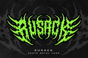 Magedon Death Metal Font, a Blackletter Font by Ronny Studio (Thumbnail 3 of 12)