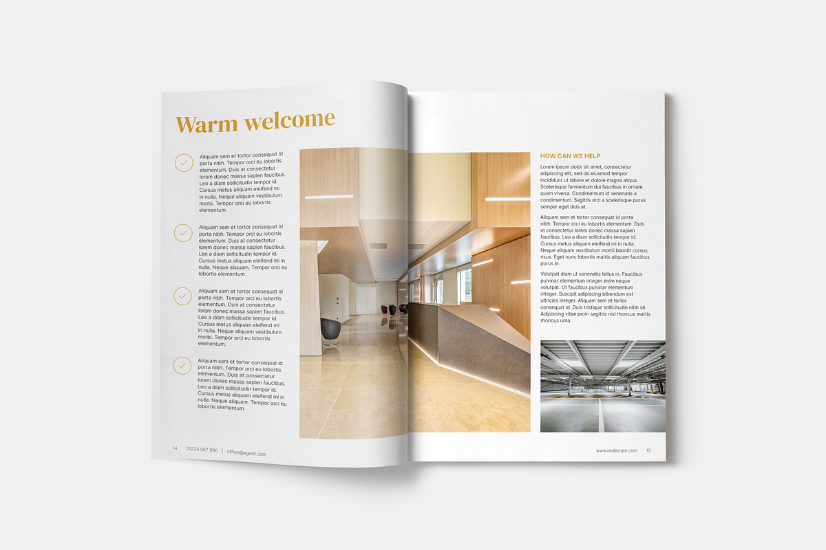 Real Estate Portrait Luxury Brochure, a Brochure Template by SonaGeciova (Photo 9 of 16)
