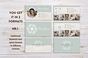 Business Card Kit for Photographer, a Business Card Template by Golden Horizons Studio (Thumbnail 5 of 10)