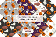Halloween Patterns Collection, a Pattern Graphic by Serghei Caraulan (Thumbnail 5 of 9)