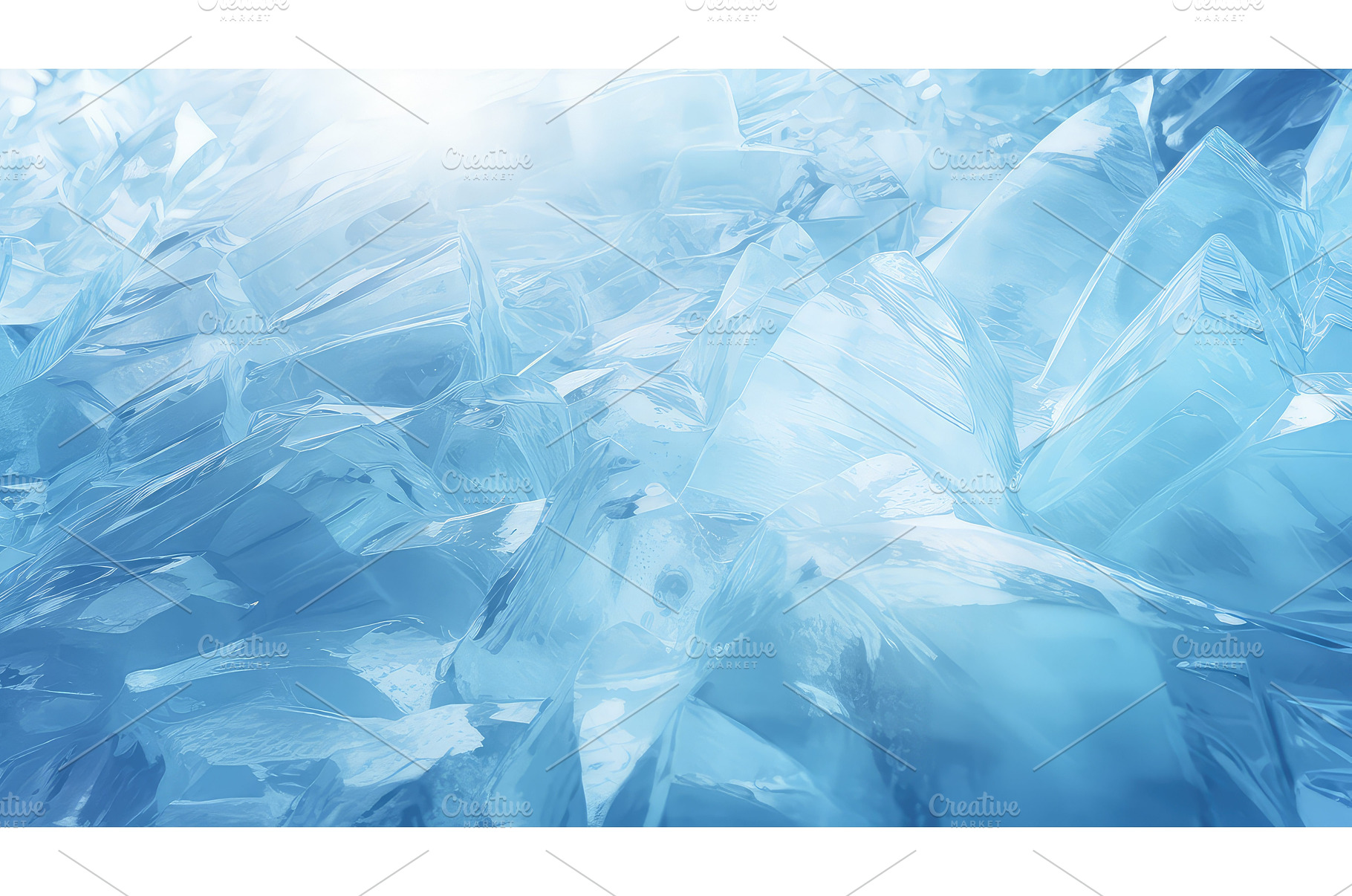 cold glacier ice background ai, a Nature Photo by pikepicture