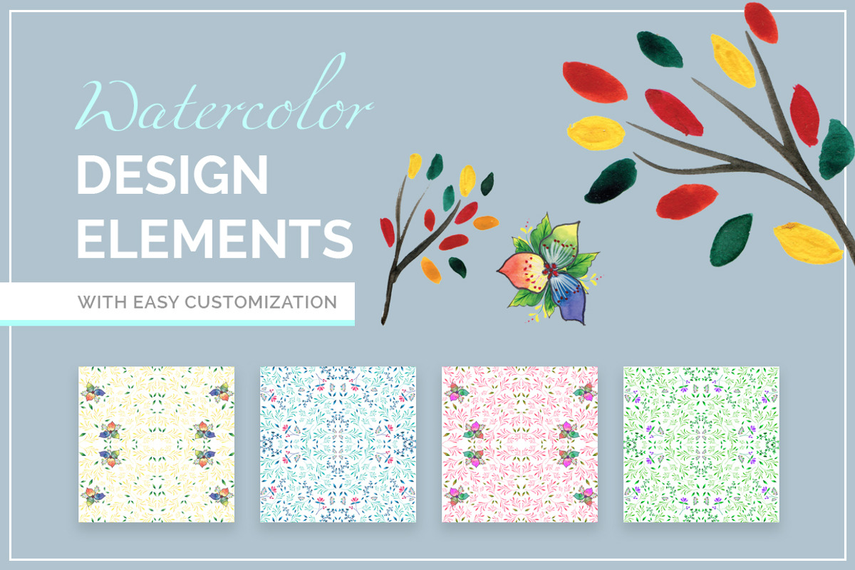 BRAND GUIDELINE - Watercolor Edition, a Brochure Template by Typography Prime (Photo 7 of 8)