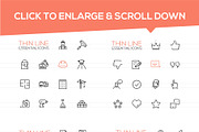 360+ Thin Line Design Icons Bundle, an Outline Icon by Boyko Pictures (Thumbnail 10 of 10)