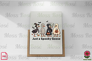 Spooky Goose Halloween PNG, a Graphic by Moss Rose (Thumbnail 2 of 3)