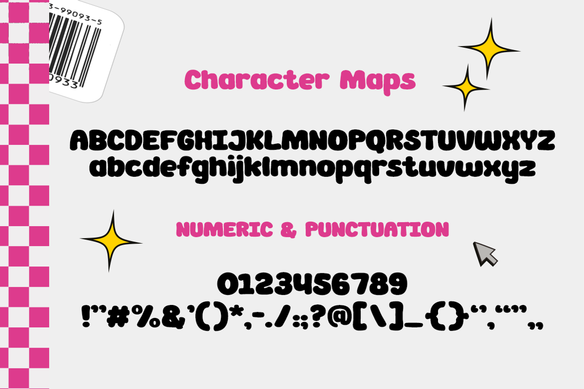 Gummy Bear - Pop Art Font, a Sans Serif Font by Pinisi ART (Photo 3 of 10)