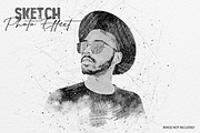 Sketch Photo Effect, a Layer Style Add-On by dx_vect (Thumbnail 3 of 3)