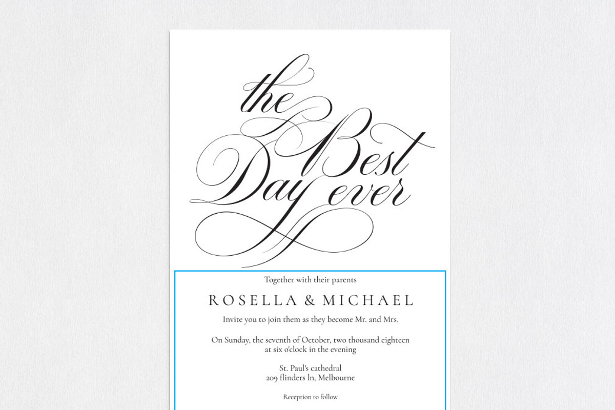 Invitation Template SHR436, an Invitation Template by Shafura_Wedding (Photo 4 of 5)
