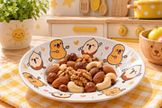 Nuts Clipart Bundle, a Food Illustration by Palau (Thumbnail 3 of 9)