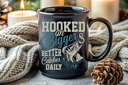 Hooked On Bigger Better T-shirt, an Illustration by Crafts Bundle (Thumbnail 3 of 5)