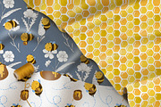 Cute Honey Bee Clipart, a Food Illustration by LukaJreym (Thumbnail 7 of 10)