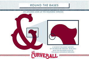 AE Curveball Vintage Typeface