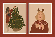 Christmas Story Abstract Art, a Decorative Illustration by Miracles Everywhere (Thumbnail 3 of 9)