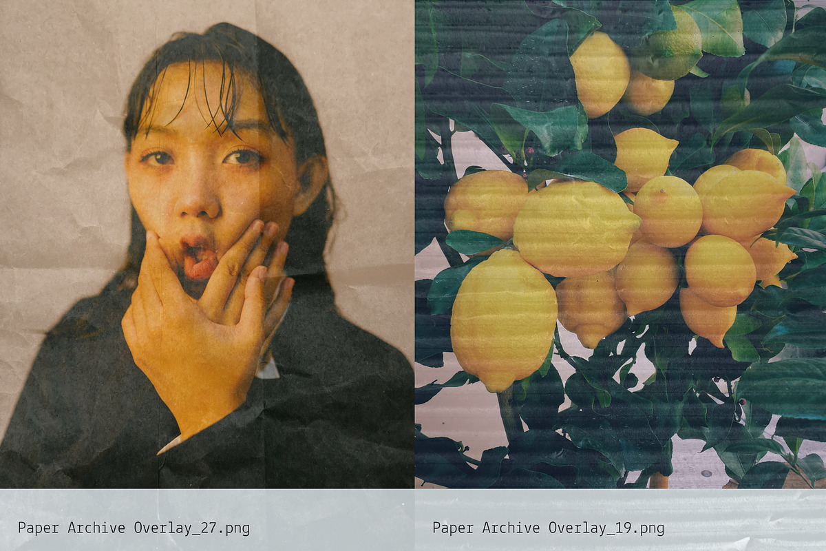 Paper Archive: Mixed Paper Overlays, a Texture Graphic by Anastasiia VNSK (Photo 4 of 19)
