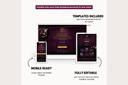 Systeme.io Violeta Night Waitlist, a Landing Page Template by Hayley's Digital Hub (Thumbnail 4 of 10)