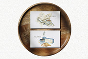 Watercolor Morning clipart., an Object Illustration by ArtMaslyana (Thumbnail 5 of 6)