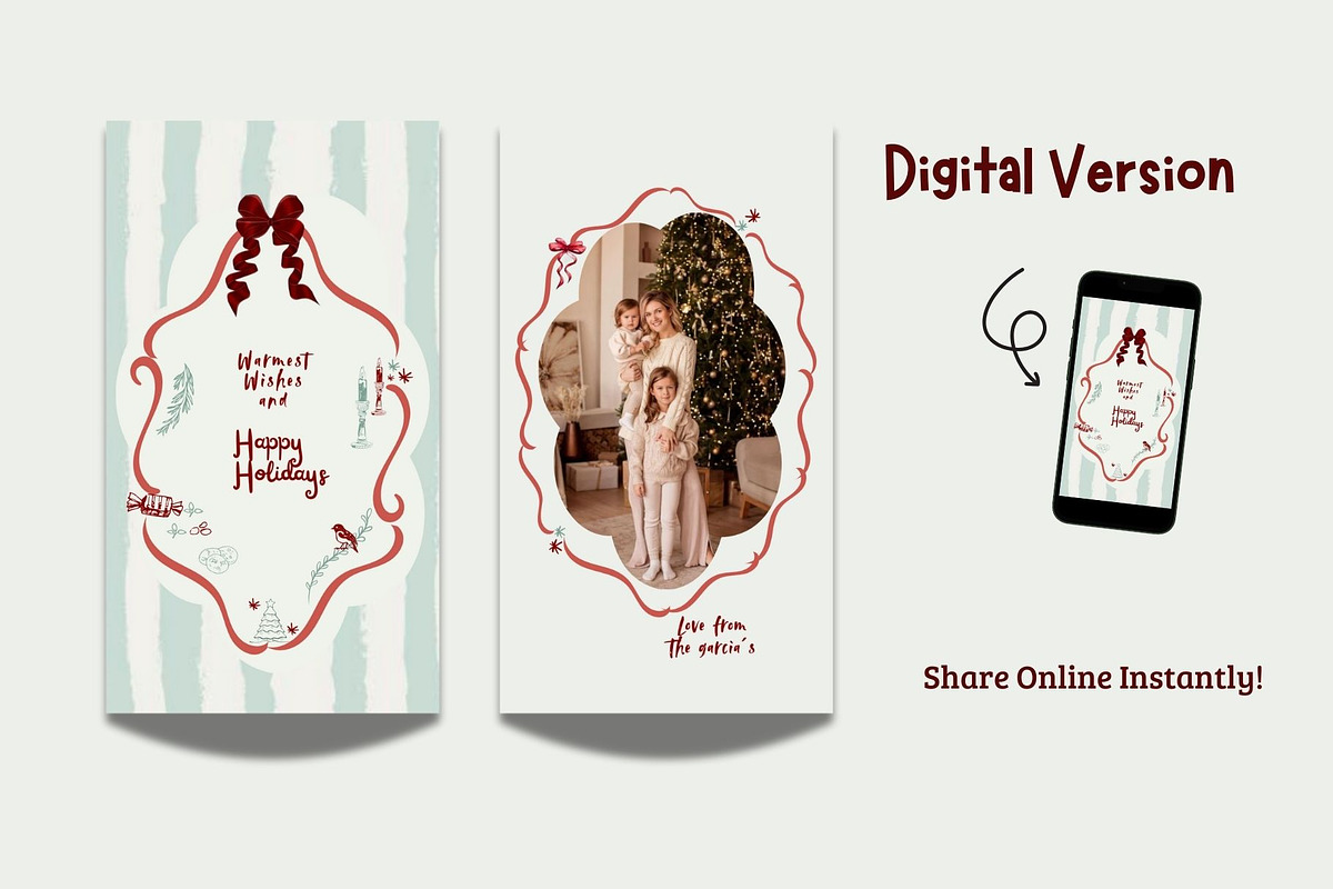 christmas card & christmas menu, a Card Template by Prodesign (Photo 2 of 4)
