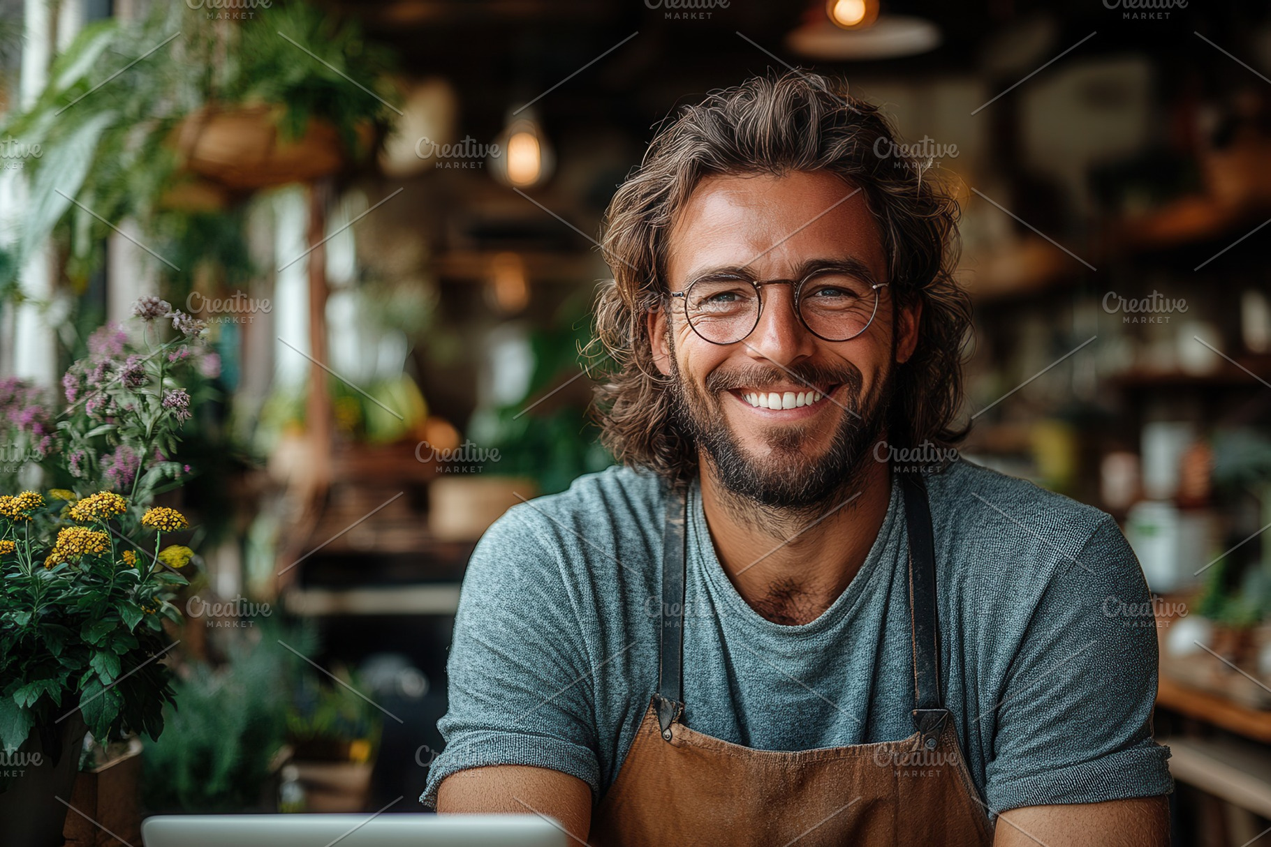 Passionate barista enjoying his work, a Photo by Tanuart
