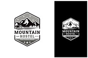 Mountain Hotel Hexagon Logo, a Branding & Logo Template by Atlantis X Nurman Arbai (Thumbnail 1 of 2)