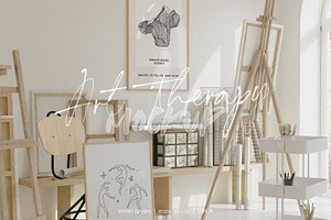 ART THERAPY Frame Mockup Set