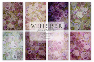 Whisper Floral Art Collection