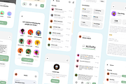 Social Audio App UI Kit, an App Template by Trung (Thumbnail 6 of 8)