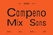 Campeno Mix, a Sans Serif Font by Craft Supply Co. (Thumbnail 1 of 8)