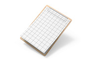 Floating Clipboard Menu Mockup, an Advertising Mockup by graphypix (Thumbnail 4 of 4)