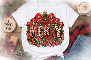 Merry Christmas Png, a Seasonal Illustration by Watercolor design (Thumbnail 2 of 3)