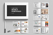 Graphic Design Portfolio Landscape, a Brochure Template by E-Type (Thumbnail 1 of 12)