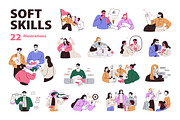 Personality soft skills for business, a Work Illustration by Good Studio (Thumbnail 1 of 23)