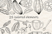 Cocoa Beans Vector illustration, a Food Illustration by Milla_Zelenyuk_art (Thumbnail 2 of 5)