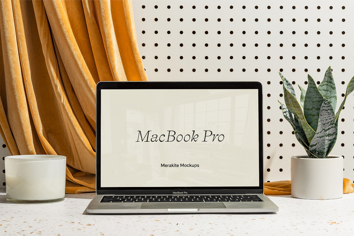 MacBook Pro Photoshop PSD Mockup, a Books & Magazine Mockup by Area Mockups (Photo 1 of 2)