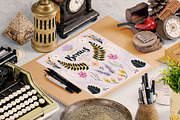 [-50%*] BUNDLE VI Foliage & Crayon, an Invitation Template by The Wedding Shop (Thumbnail 8 of 8)