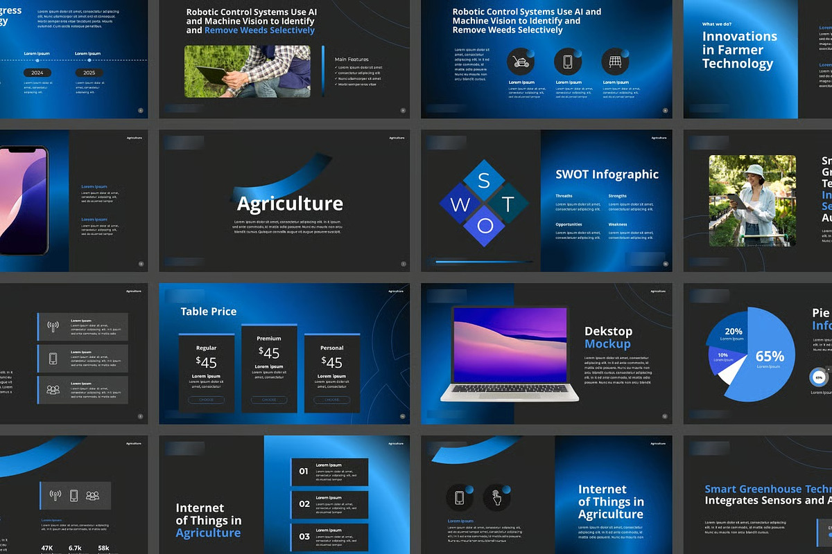 Agricultural Farming GSlides PPoint, a Presentation Template by Fit-tee (Photo 2 of 2)