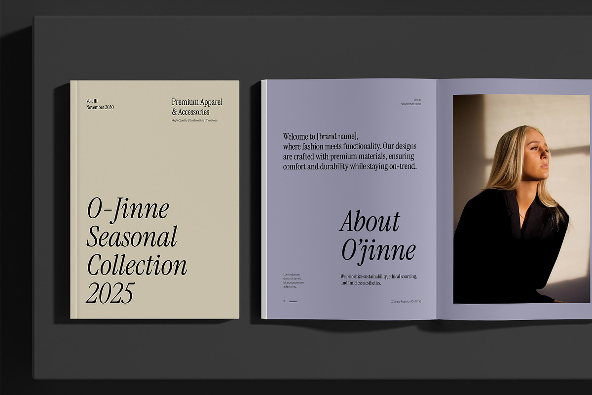 Fashion Catalog Template preview 2