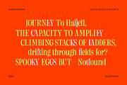 Kagrona - Y2K Experimental Serif, a Serif Font by Casloop Studio (Thumbnail 4 of 9)