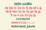 Hello Winkle, a Script Font by Good Java Studio (Thumbnail 6 of 7)