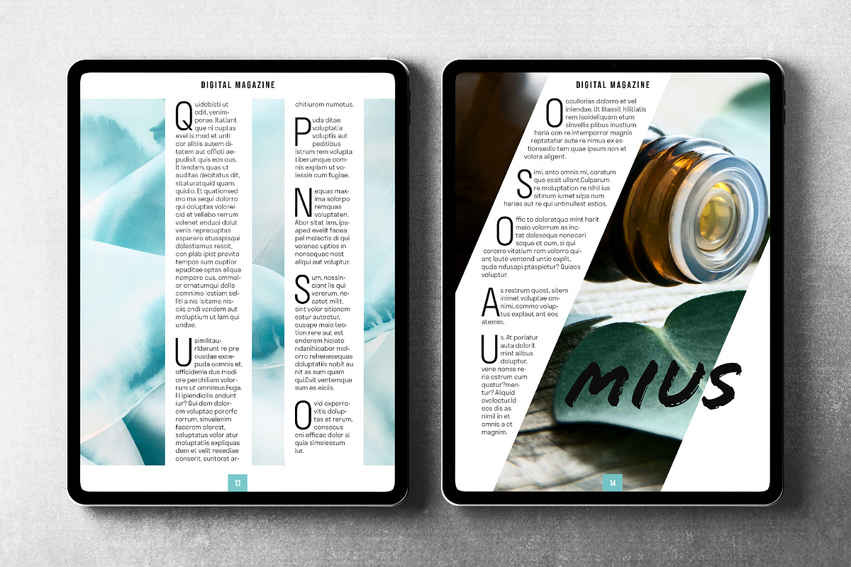 E-Magazine Layout