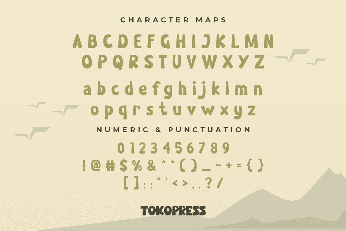 Castle Rock – Kids font, a Sans Serif Font by TokoPress (Photo 2 of 10)