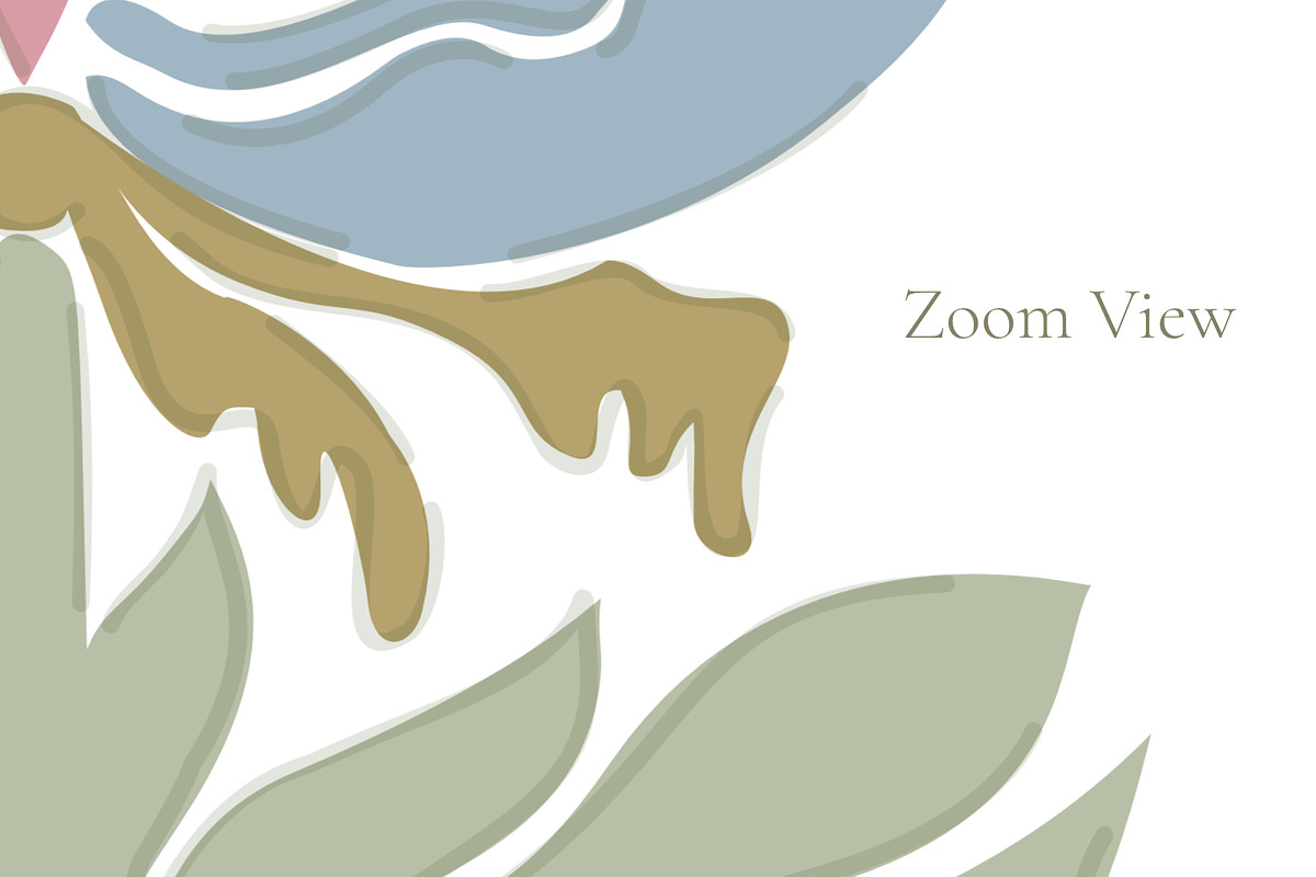Heirloom Blue Sage Heritage Pattern, a Pattern Graphic by Pretty Cosy Chai (Photo 3 of 4)