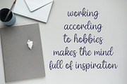 Amelinda, a Script Font by Tsurayya Studio (Thumbnail 9 of 10)