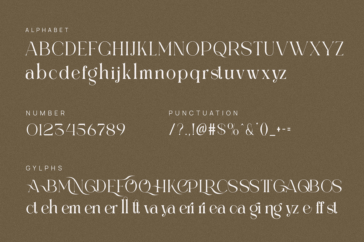 Giaste Elegant Ligature Serif Font, a Serif Font by Perfectype (Photo 6 of 6)