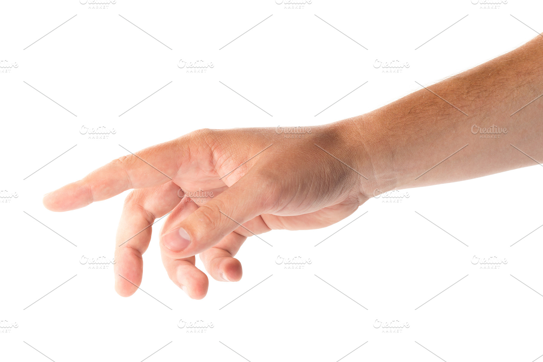 Mens hand isolated on white background, a Background Photo by Evgeniy Losev