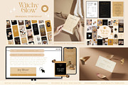 Witchy Glow Branding Starter Kit, a Social Media Template by Hell Yeah Designs (Thumbnail 3 of 17)