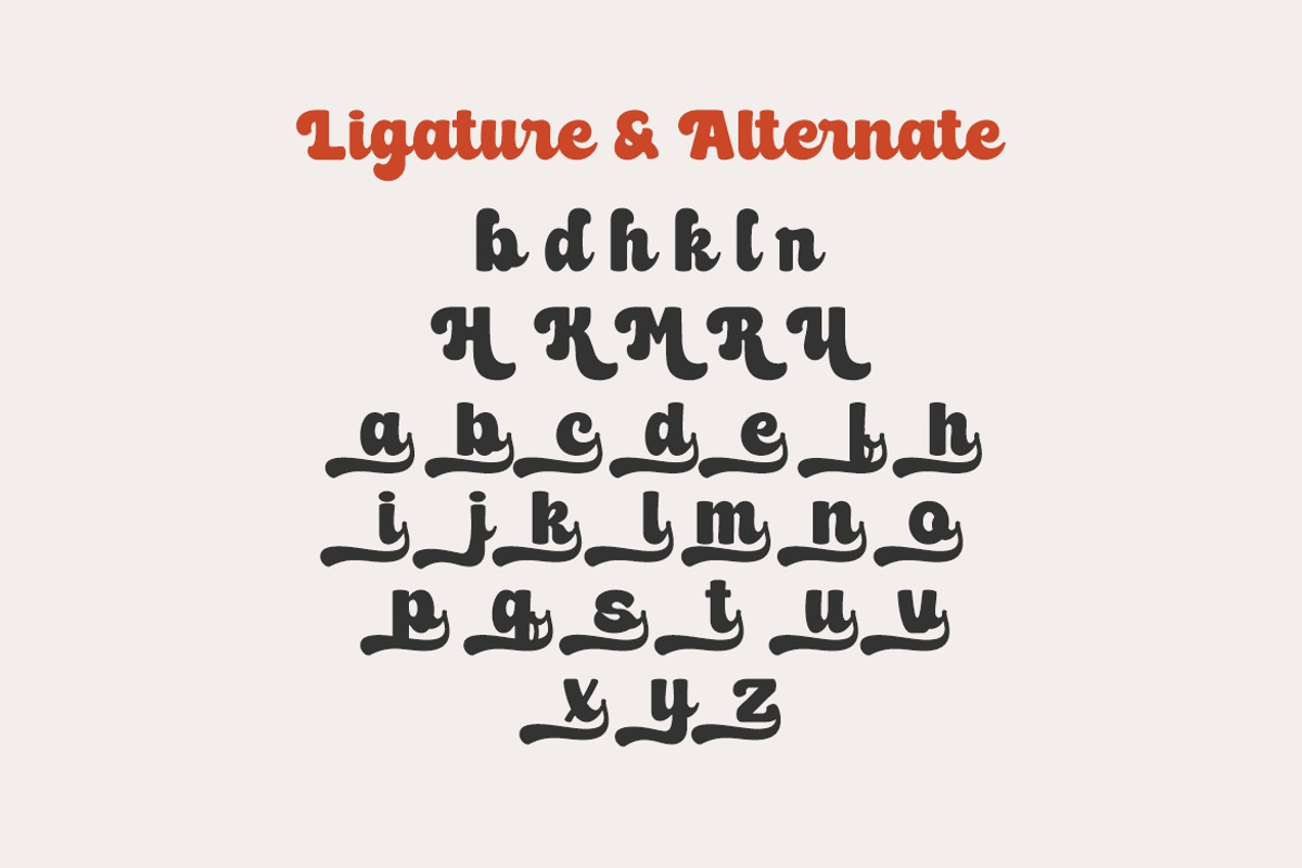Milky Bun Font, a Sans Serif Font by HansCo Studio (Photo 9 of 10)